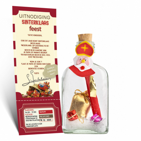 Message in a Bottle - Sinterklaasfeest