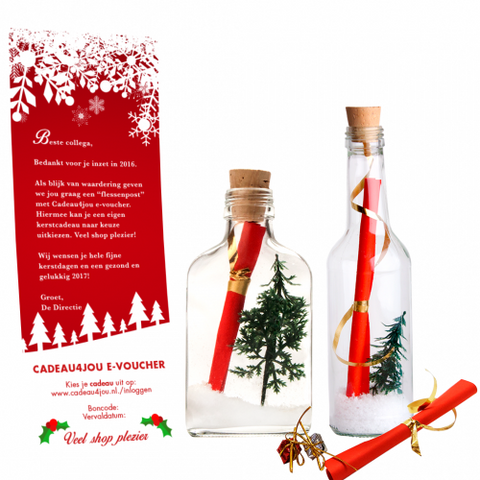 cadeaubon verpakking kerst