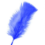 veertjes donkerblauw - 1 zakje a 10 stuks