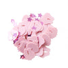 confetti babyvoetjes roze - 15 gram