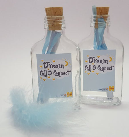 Flessenpost direct mail - Dream Call and Connect