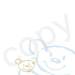 drukwerk beertje blauw