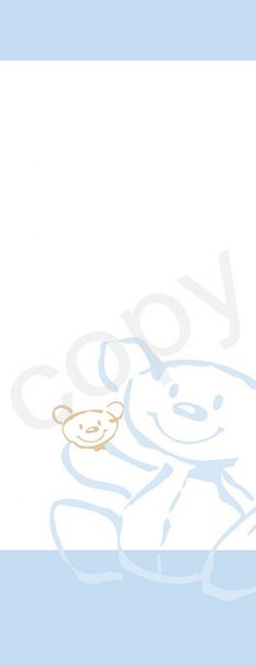 drukwerk beertje blauw