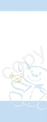 drukwerk beertje blauw