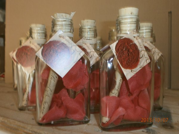 Originele huwelijksbedankjes lakzegel