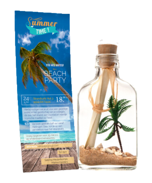 Message in a Bottle - Themafeest