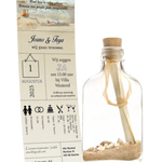 Message in a Bottle - Trouwkaart