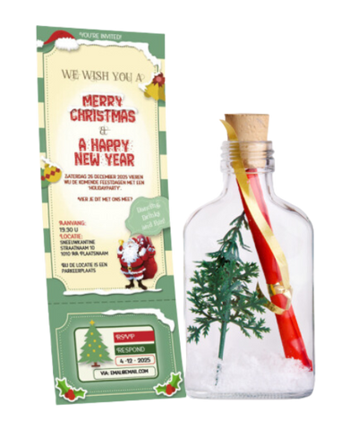 Message in a Bottle - Kerstfeest