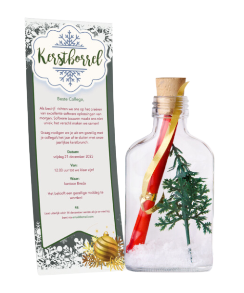 Message in a Bottle - Kerstfeest