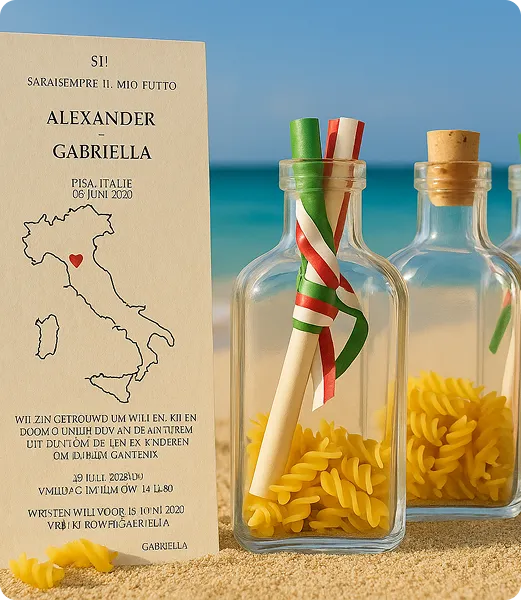 Unieke trouwkaarten voor jouw speciale dag