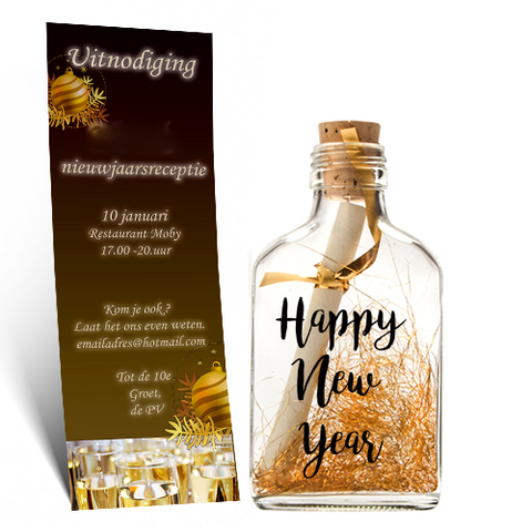 Message in a Bottle - Nieuwjaarsreceptie