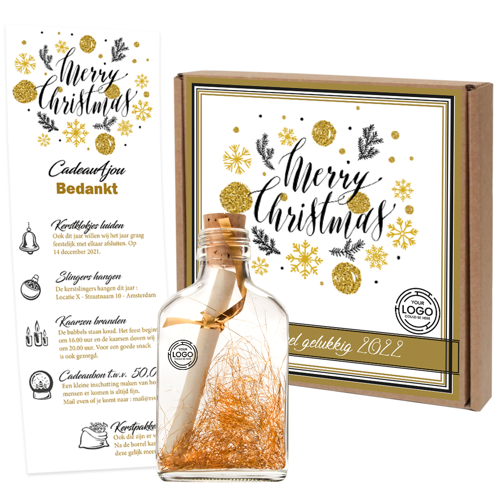 Message in a Bottle - Kerstcadeau