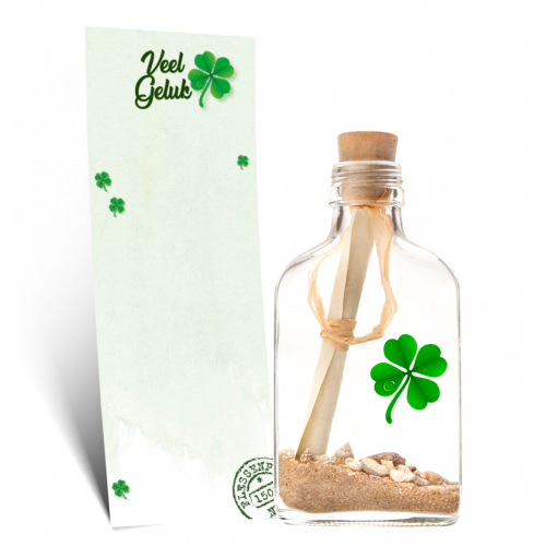 message bottle - geluk