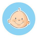 sticker hoera een jongen