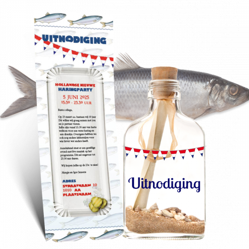 Message in a Bottle - Haringparty