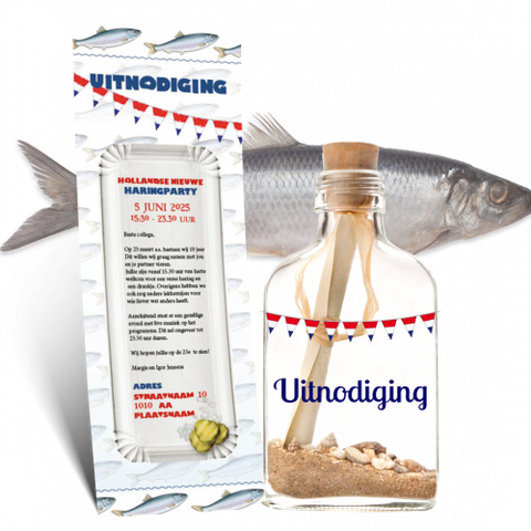 Message in a Bottle - Haringparty