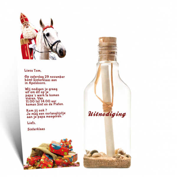Message in a Bottle - Sinterklaasfeest