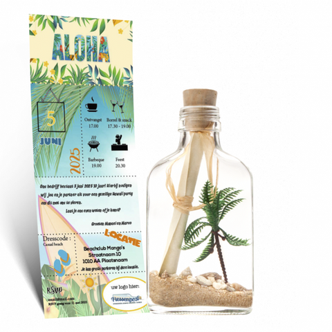 Message in a Bottle - Themafeest